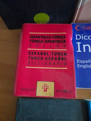 Diccionarios latín griego francés tagalo hebreo...
