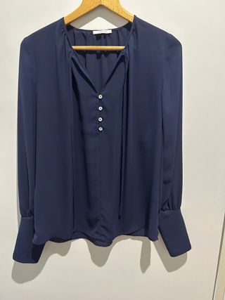 Blusa Iblues Talla 40 Azul