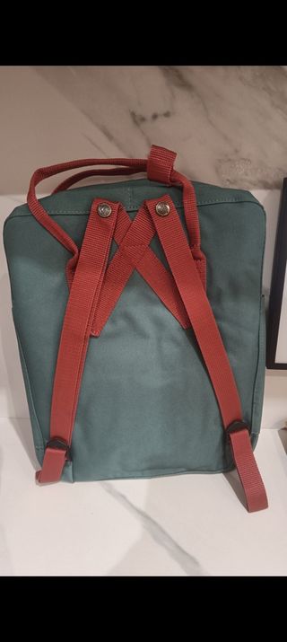 Mochila kankën Verde y granate 