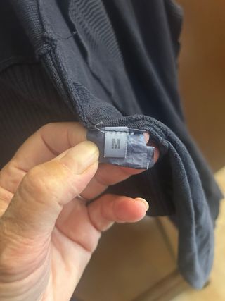 Cardigan lungo leggero blu