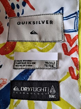 Chaqueta esquí Quiksilver estampada Talla 14