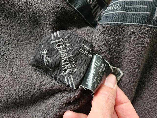 Chaqueta de piel REDSKINS hombre Talla XXL