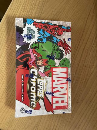 Caja Topps Chrome Marvel 2024 Sellada