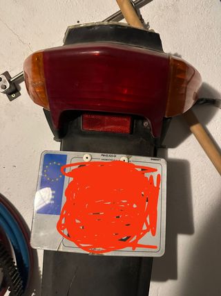 Faro trasero y guardabarros Yamaha Cygnus