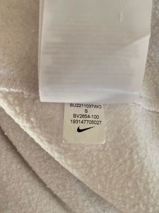 Sudadera Nike Blanca