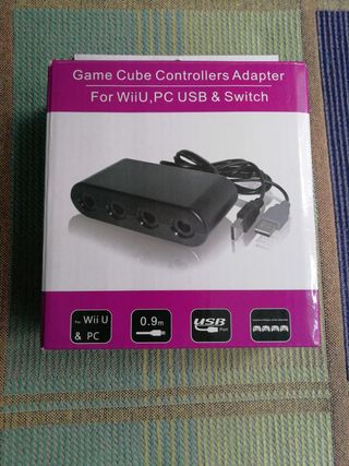Adaptador mandos Gamecube Wii U, PC, Switch