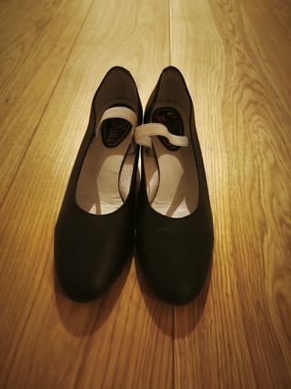 Zapatos Flamenco Niña Negros