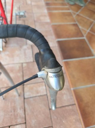Dedonato bici corsa telaio rosso