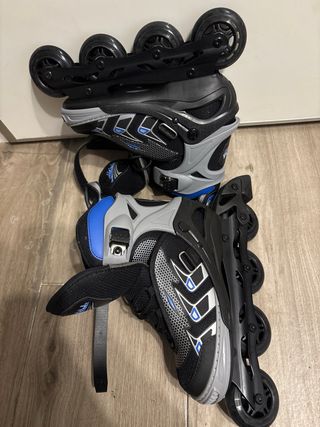 Patines en línea Hikole Azul Negro Talla 40