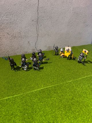 11 Soldados Medievales Playmobil