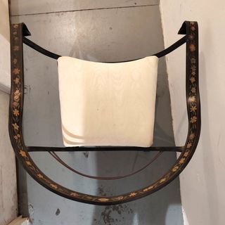 Sala da pranzo in ferro battuto con 6 sedie