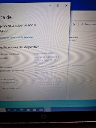 Portátil HP probook 455 g2 AMD A6
