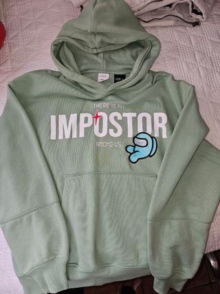 Sudadera Among Us Zara Talla 13-14