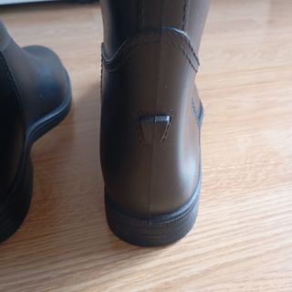 Botas de agua hípica Decathlon negras