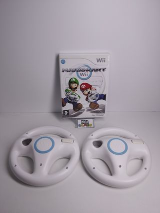 Mario Kart Wii con  Volantes - Wii