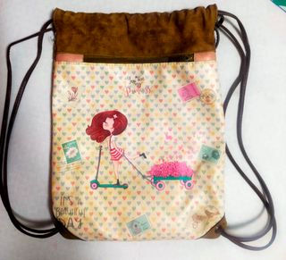 Mochila infantil niña con estampado
