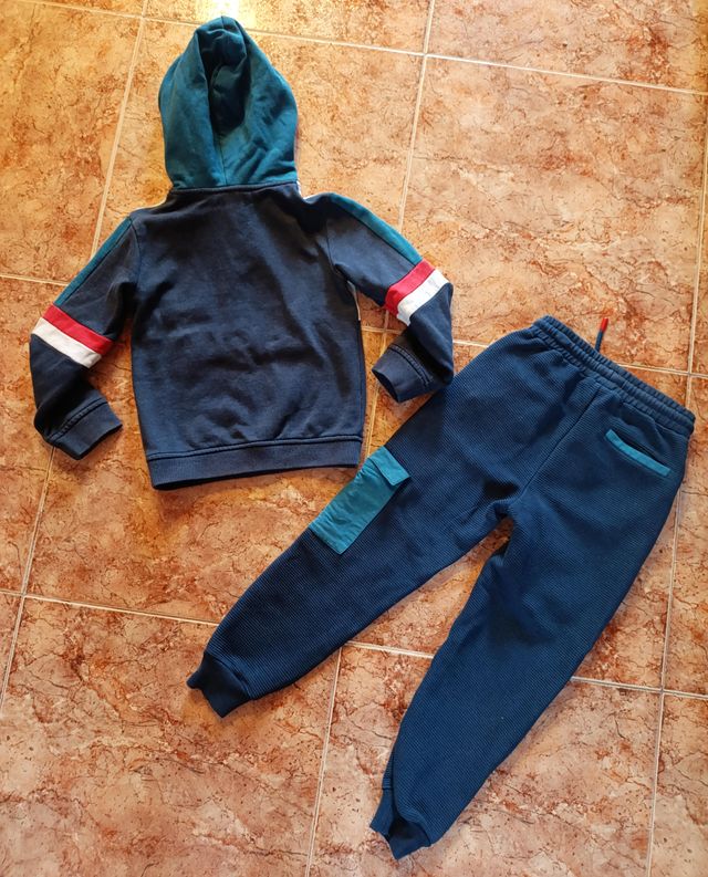 Conjunto chándal de niño azul 8 años 128cm Creeks