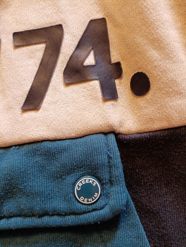 Conjunto chándal de niño azul 8 años 128cm Creeks