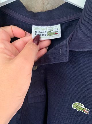 Polo uomo Lacoste blu