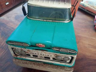 Camión de Juguete Antiguo de Lata