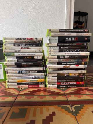 Videojuegos XBOX 360 / Pack - 35 unidades