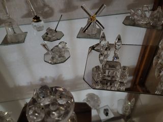 Set di 90 statuette in cristallo Swarovski