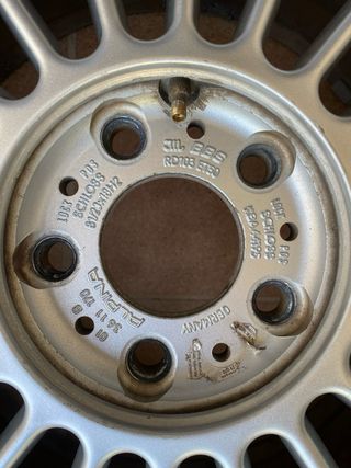 Llantas Alpina Originales (4 unidades)