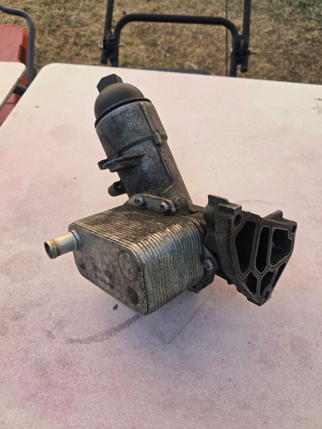 Soporte Filtro Aceite y Enfriador BMW E46