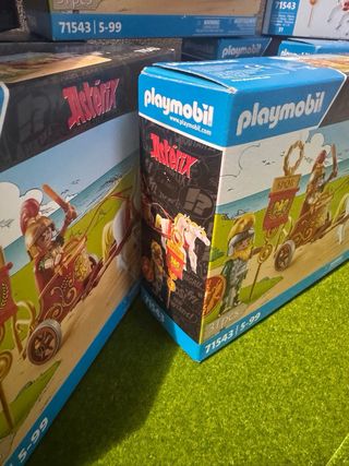 Playmobil Asterix Cuadriga Romana 71543