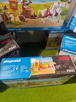 Playmobil Asterix Cuadriga Romana 71543