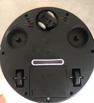 Robot aspirador automático blanco