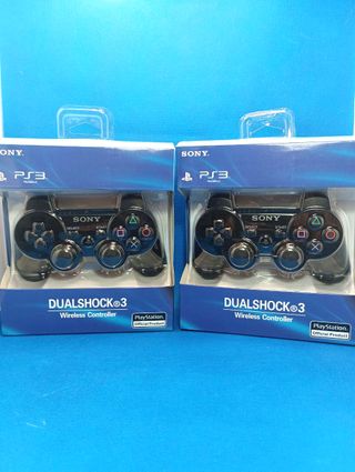 Pack mandos PS3 negro y plateado (reservados)