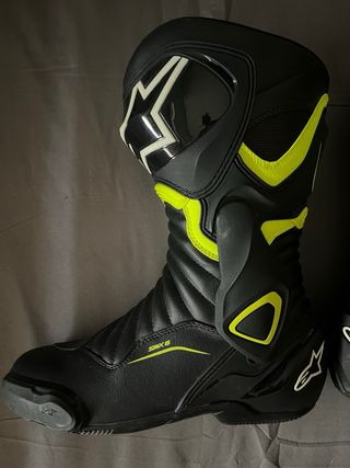 Botas Moto Alpinestars SMX-6 Negras/Amarillas T42