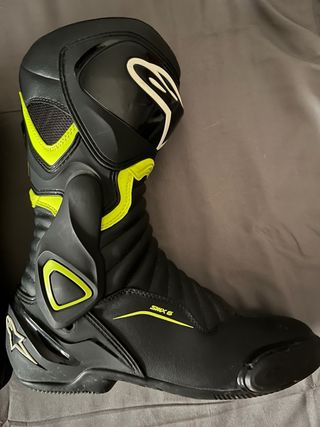 Botas Moto Alpinestars SMX-6 Negras/Amarillas T42