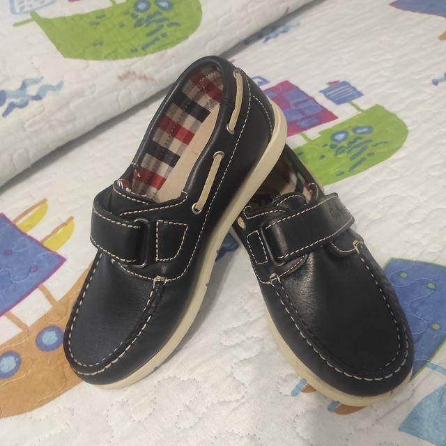 Zapatos náuticos niño  azul marino