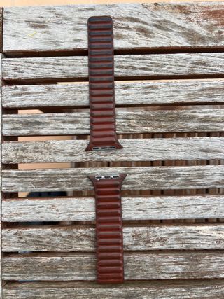 Pulsera Piel Magnética iWatch Ultra Marrón