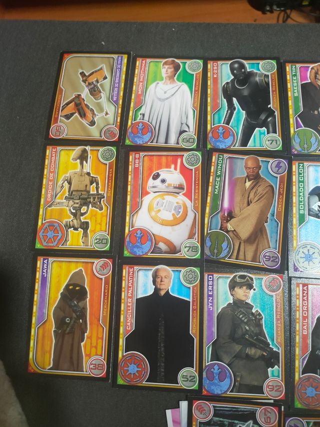 Lote Cartas Star Wars