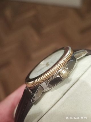 Reloj Viceroy Automático Dorado Blanco