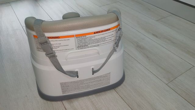 Asiento Elevador Bebé Ingenuity 2 en 1. Beige.