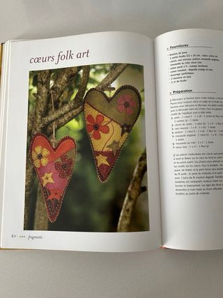 Feutrine patch, scrap et Broderie