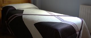 Colcha Lila Reversible Juvenil