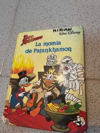 libro pato aventuras la momia de patankhamon 