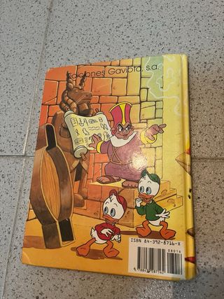 libro pato aventuras la momia de patankhamon 
