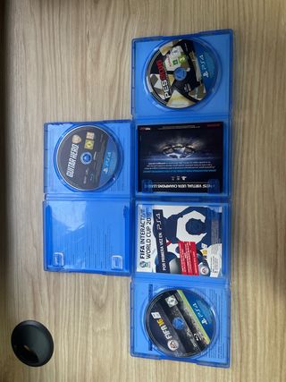 Lote Juegos PS4 y PSP: FIFA, PES, GTA, Ratchet