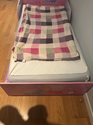 Cama infantil Peppa Pig rosa