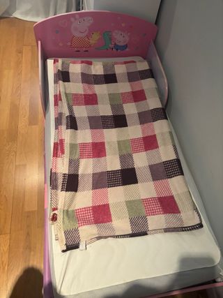 Cama infantil Peppa Pig rosa