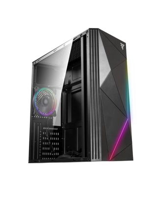Torre PC Gaming Negra con RGB