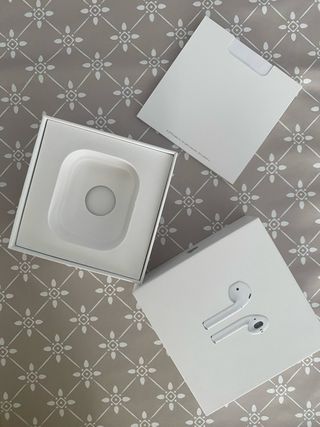 Caja original AirPods Apple Blanca