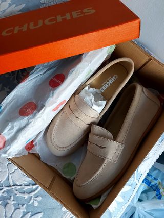Mocasines CHUCHES Beige Talla 36
