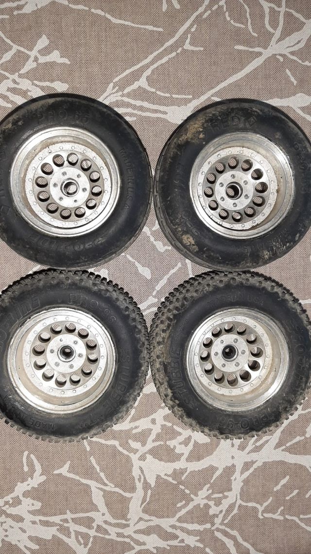 Ruedas RC Panda Antiguas